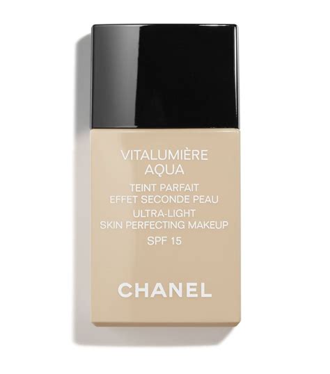 chanel vitalumiere aqua spf 15 10 beige ราคา|vitalumiere aqua shades.